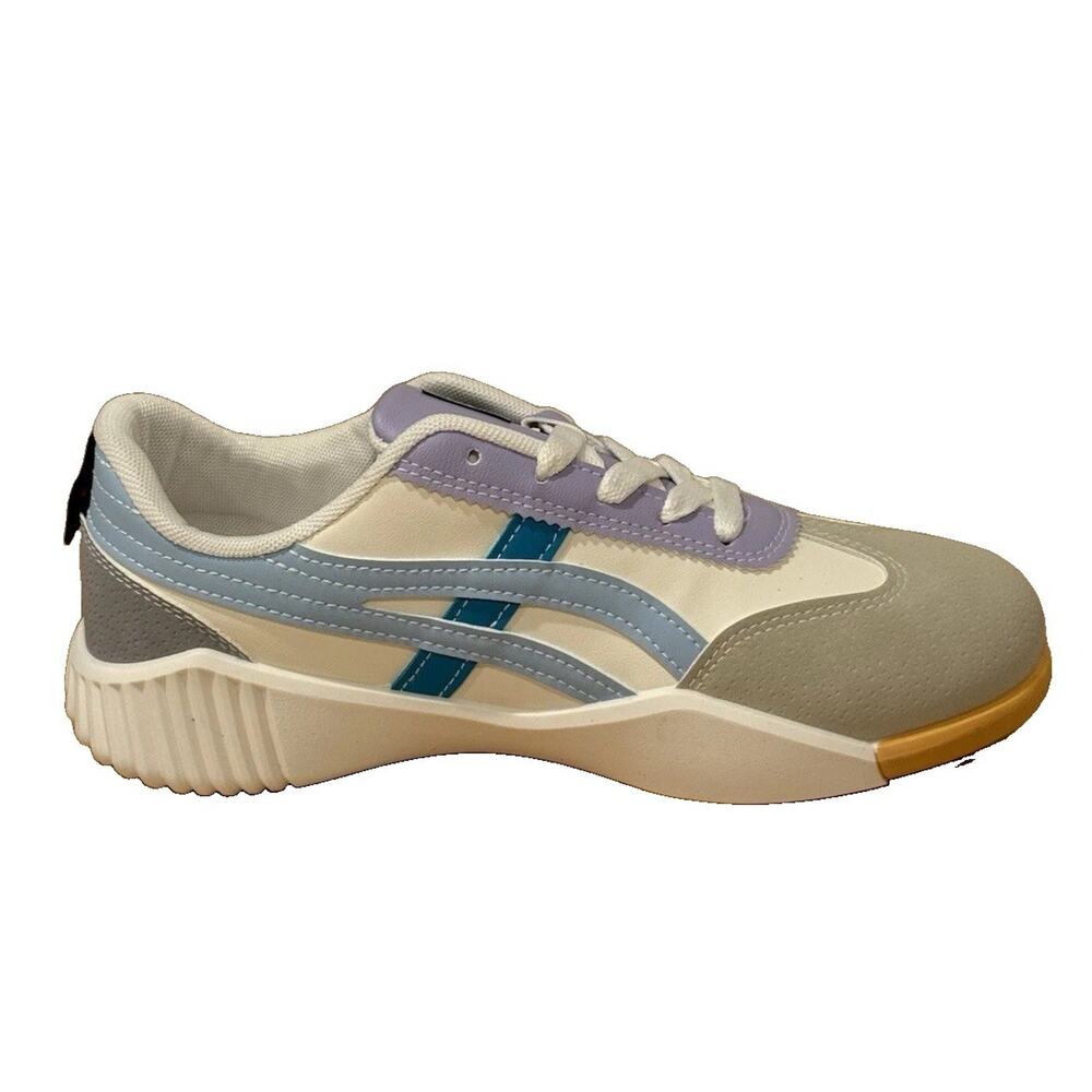 De Florance Women’s 7.5 Sneakers Blue Lavender Gray Retro Shoes New No Box - Picture 13 of 16